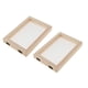 thumbnail image 1 of Pantalla De Marco De Molde De Fabricación De Papel De Madera De 2 Piezas Para Artesanía De Papel, 1 of 5