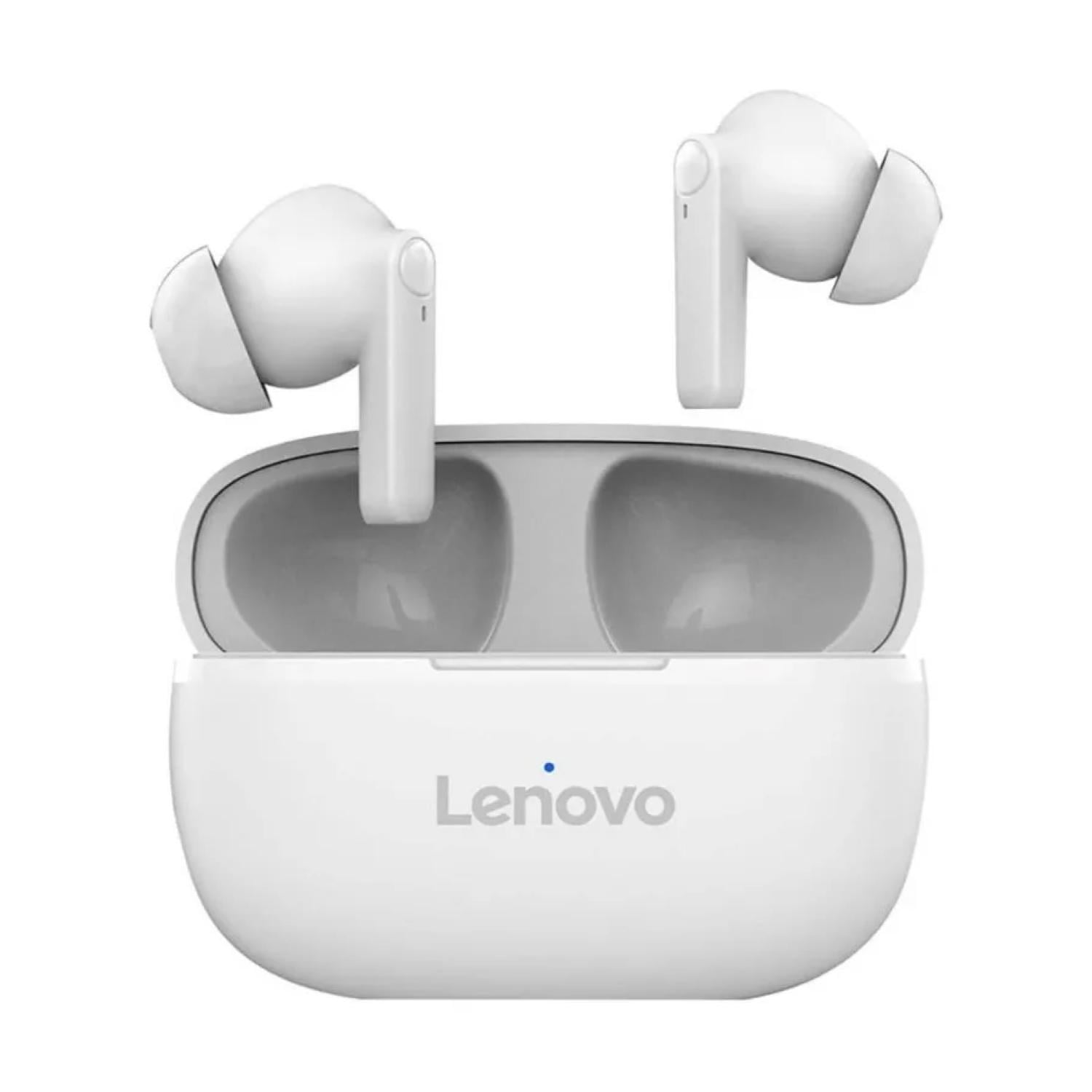 Lenovo - Audifonos Bluetooth Recargables Tws Inear Blanco Ht05