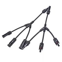 Soliot - Par Conector Mc4 3 A 1 Extension