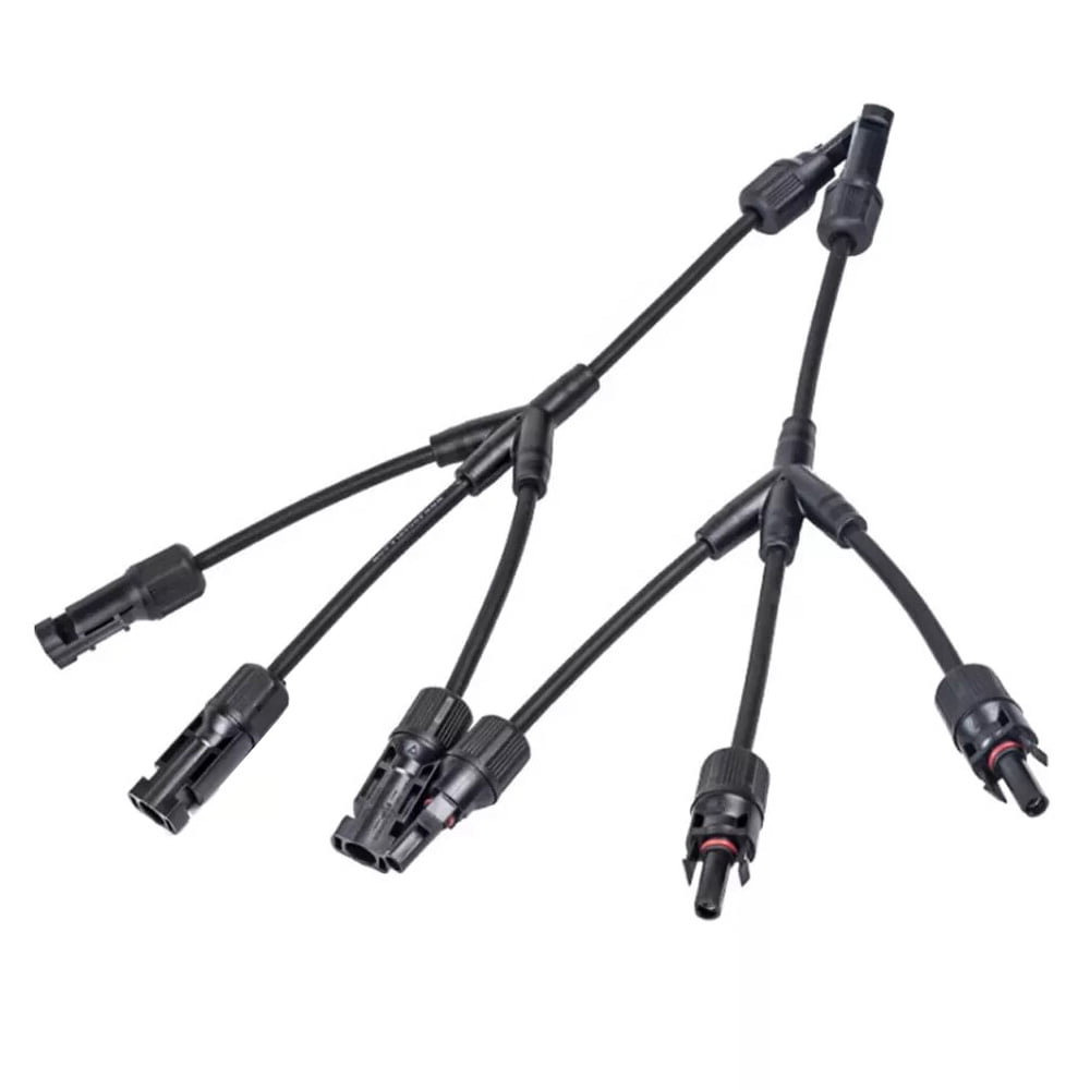 Soliot - Par Conector Mc4 3 A 1 Extension