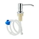 thumbnail image 1 of Cabezal De Bomba Dispensador De Jabón Para Fregadero De Acero Inoxidable Con Tubo De Silicona De Extensión Cromado, 1 of 3