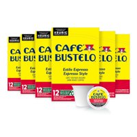 Café Bustelo K Cups - Café Bustelo Estilo Espresso Tostado Oscuro 72 Cápsulas K-Cup