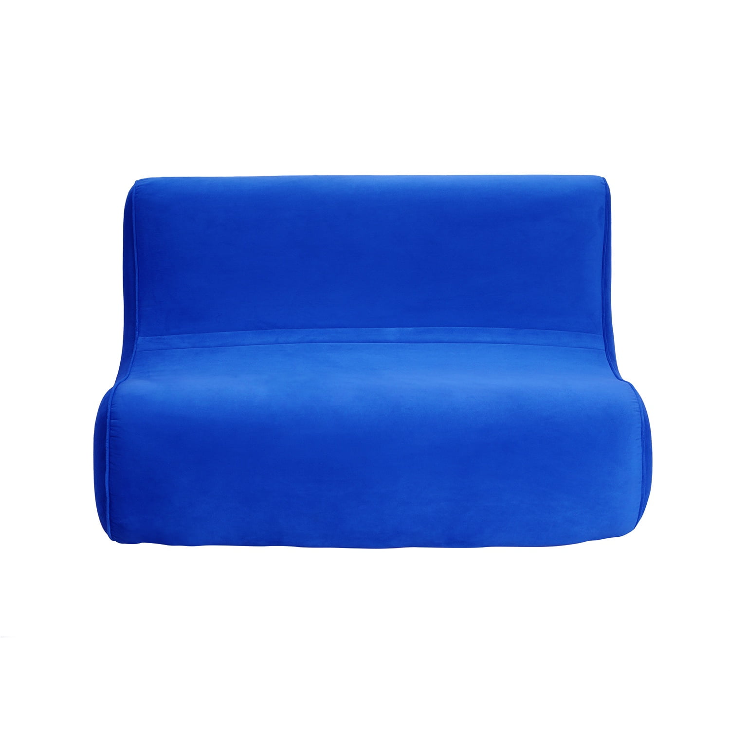 Bodevir - Sofa Komodo 2c Felpa Azul Rey