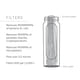 thumbnail image 3 of Sistema de filtro de agua LifeStraw Peak Series 650 ml - Gris, 3 of 7