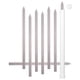 thumbnail image 1 of Brochetas planas de acero inoxidable + HOM 59 cm (paquete de 8), 1 of 8
