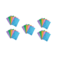 Genérico - Pack 25 Traperos Microfibra Con Ojal 70X50 Ultra Absorbente