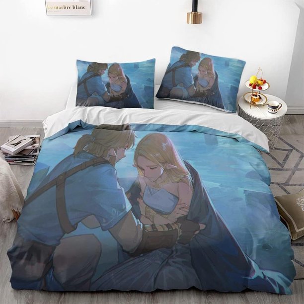 The Legend of Zeld-a Game Duvet Cover Set 3D Bedding Comforter Cover Bedding Set