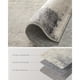 thumbnail image 4 of Alfombra Antideslizante Abstracta Gris Singo 214x153 cm, 4 of 6