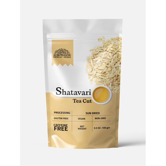 Té de Raíz de Shatavari Cortada 100g Orgánico Asparagus Racemosus