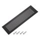 thumbnail image 1 of Uxcell 17.7 x 3.1" Cubierta de Ventilación de Puerta Rejilla Cubierta de Ventilación con Tornillo Negro, 1 of 7