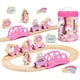 thumbnail image 1 of Set de tren de madera Lehoo Castle Unicorn para niñas de 2 a 4 años, 1 of 7