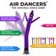 thumbnail image 2 of Tubo inflable LookOurway Air Dancers para hombre, 3 m con ventilador, color morado, 2 of 5