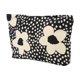thumbnail image 1 of 1 Pc Mujer Portátil Impreso Clutch Bolsa de Maquillaje para Viaje Vacaciones Camping Lona Negra, 1 of 3