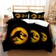 thumbnail image 1 of v2514 Bed Sheets Jurassic Park Bedding Set Cartoon Kids Duvet Cover Set Pillowcase Queen King Double Bed Home Dropshipping King Size Bedding Set 3-Piece Bedding Set (1 Duvet Cover + 2 Pillow Shams) Be, 1 of 5
