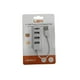 thumbnail image 1 of Hub multiplicador de puertos usb&nbsp;blanco, 1 of 3