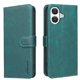 thumbnail image 1 of Funda Billetera para iPhone 17 Protección RFID y Soporte Ajustable Verde, 1 of 6