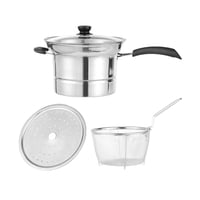 Bothyi - Olla Para Freír Multiusos Con Cesta Coladora Para Camping, Fiesta, Picnic