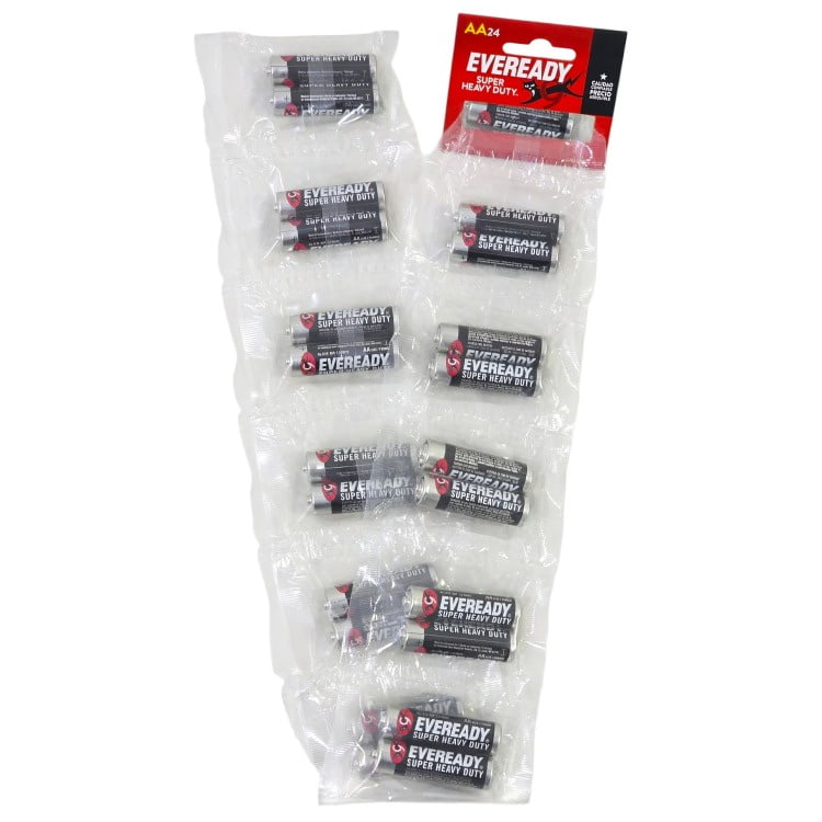 Eveready - Pila De Carbon Aa X 24