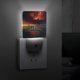 thumbnail image 4 of Stranger Things / Cosas Extrañas Luz nocturna LED con sensor de anochecer a amanecer para dormitorio, baño, pasillo, escaleras - Lámpara LED nocturna de enchufe, 0.5W - 1 pieza, 4 of 6