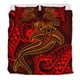 thumbnail image 3 of Juego de cama Samoa - Tatuaje Polinesio Tiburón Rojo, 3 of 3