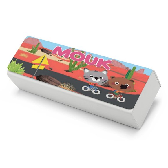 Mouk Estuche Rígido para Gafas Hombres y Mujeres