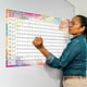 thumbnail image 2 of Calendario grande de pared 2025, diseño horizontal, planificador anual para oficina, aula y hogar. Organizador de tareas., 2 of 5