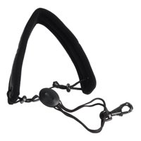 Magideal - Correa Para El Cuello De Saxofón Con Broche De Metal, Accesorios Para Instrumentos, Correa Para El Cuello De Clarinete Suave Ajustable Para Saxofón