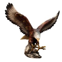 Bothyi - Escultura Coleccionable De Estatuillas De Águila Moderna Para Regalo De Decoración De Oficina 31Cmx16.5Cmx25.5Cm
