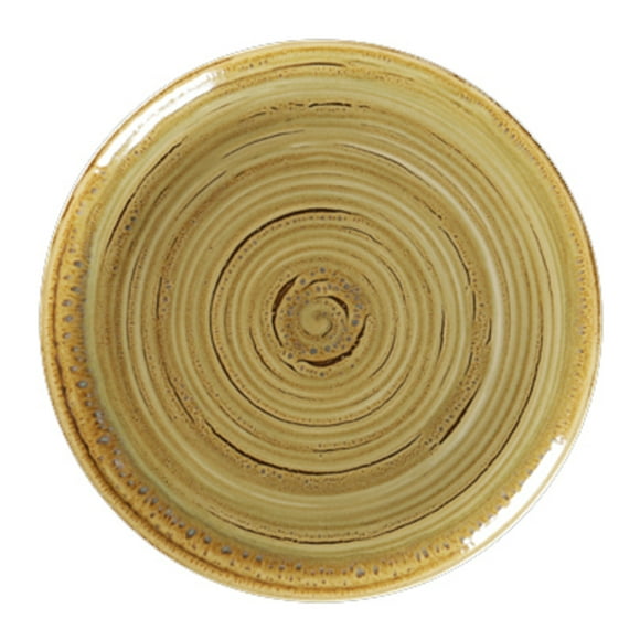 Set De 12 Plato Redondo Porcelana Garnet 18Cm Spot Rak