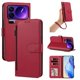 thumbnail image 1 of Funda con Billetera para [Xiaomi 17 Pro] con Bolsillo Zipper y Tarjetero Rojo, 1 of 6