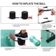 thumbnail image 4 of Pelota De Ejercicio Tipo Maní Antiestallido Con Bomba, 4 of 7