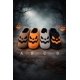 thumbnail image 3 of PANTUFLAS CALABAZA HALLOWEEN COLOR CAFE LETRA A 38/39, 3 of 3