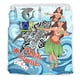 thumbnail image 2 of Juego de cama Islas Cook - Polinesia Niñas con tiburón, 2 of 3