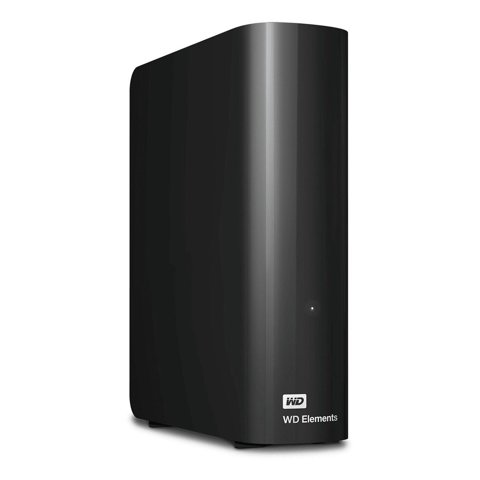 Disco Duro Externo Western Digital Wd Elements 16Tb Negro Negro