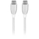 thumbnail image 5 of Cable USB-C INSIGNIA 1,2 m 20 Gbps de nailon trenzado blanco, 5 of 8