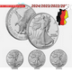 thumbnail image 4 of Moneda American Silver Eagle de 1 oz de $1 2022, plata fina 999 BU-Disponible. Moneda American Silver Eagle de 1 oz de $1 2022, plata fina 999 BU-Disponible. Moneda American Silver Eagle de 1 oz de $1, 4 of 5