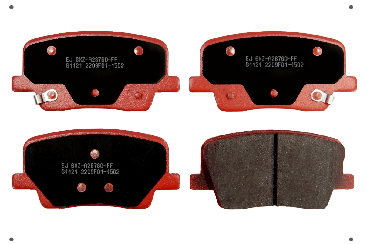 Ital Brakes Pm - Set Pastillas Frenos Traseras Para Ssangyong Rexton Ii 2017 2024