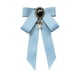thumbnail image 2 of Broche De Lazo De Cinta Preatado Con Lazo, Broche De Corbata Para Camisa, Boda, Bricolaje, Azul Cielo, 2 of 3