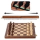 thumbnail image 3 of Juego de ajedrez magnético A&A de madera de 38 cm con 3 cm de altura king, 3 of 8