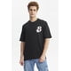 thumbnail image 1 of Polera Hombre Oversize Print Negro - ll, 1 of 4