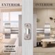 thumbnail image 4 of Pomos de puerta HIEMEY para interiores, de níquel cepillado, para pasillo y armario, 4 of 6