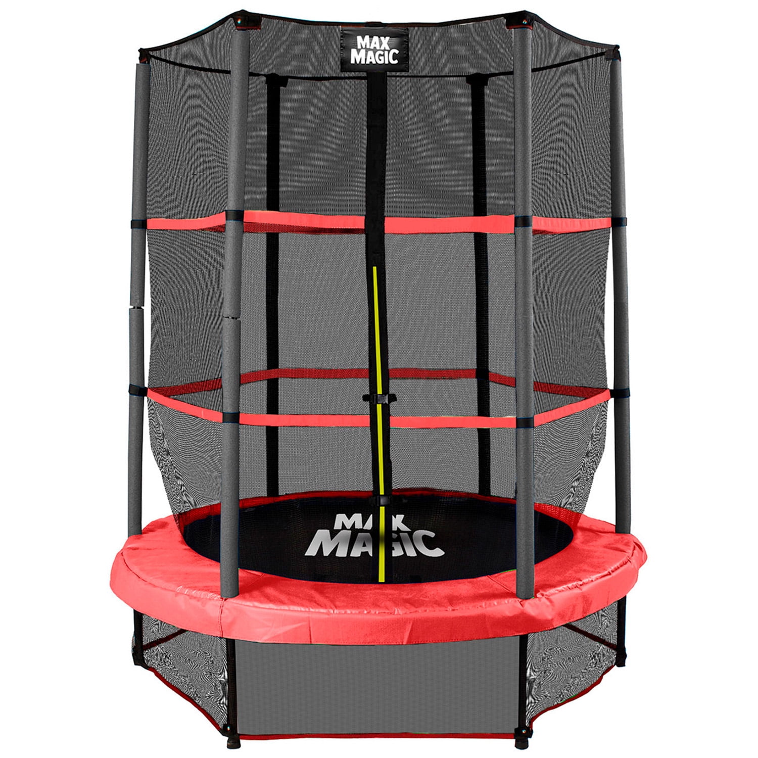 Max Magic - Cama Elástica 140 Cm Rojo