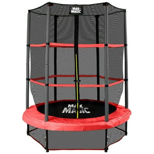 Max Magic - Cama Elástica 140 Cm Rojo