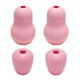 thumbnail image 1 of Puntas de oído para estetoscopio CZMZHFC (tamaño pequeño/mediano) 4 piezas rosadas, 1 of 7