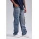 thumbnail image 2 of Jeans Hombre Cargo Lavado Azul Retro, 2 of 4