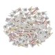 thumbnail image 3 of 100 Piezas De Color Mixto Forma De Dientes Botones De Madera Para Coser DIY Artesanía, 3 of 3