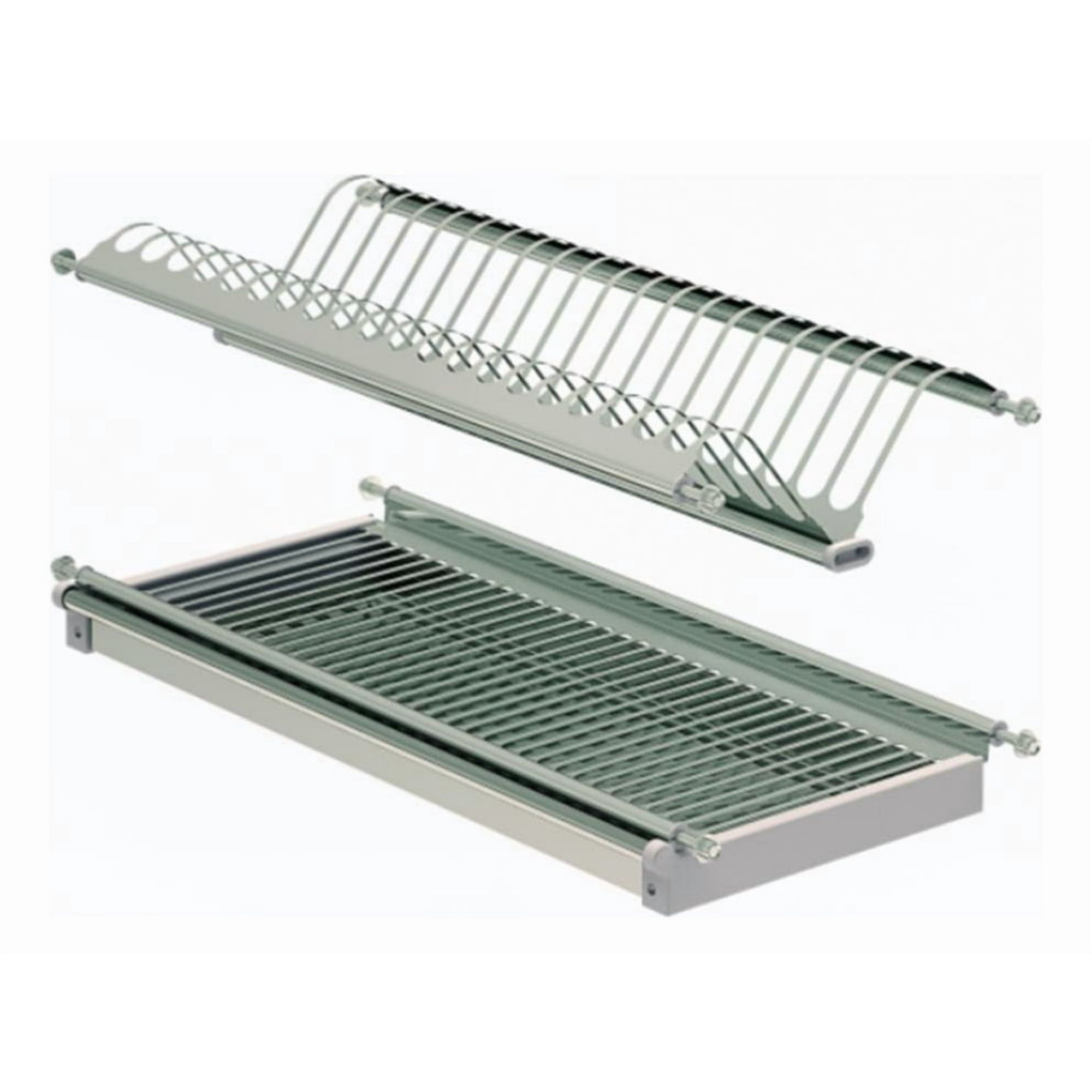 Secador De Loza 86x22cm Inoxidable Para Mueble De Cocina Dvp