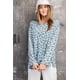 thumbnail image 4 of Top de Punto Holgado Teñido con Estampado de Leopardo M, 4 of 9