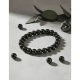 thumbnail image 1 of Pulsera hematita piedra natural semipreciosa protección, 1 of 3