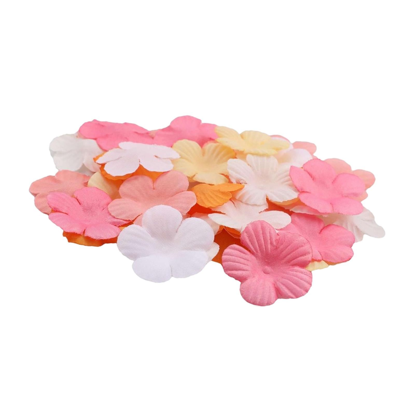 Bothyi - Pétalos De Flor De Cerezo 500 Piezas 3 Cm Para Corona Accesorio De Guirnalda Telón De Fondo